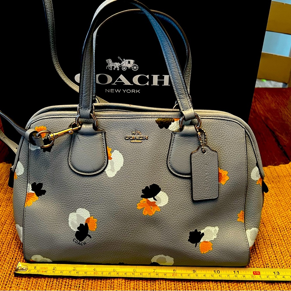 Blue Coach satchel